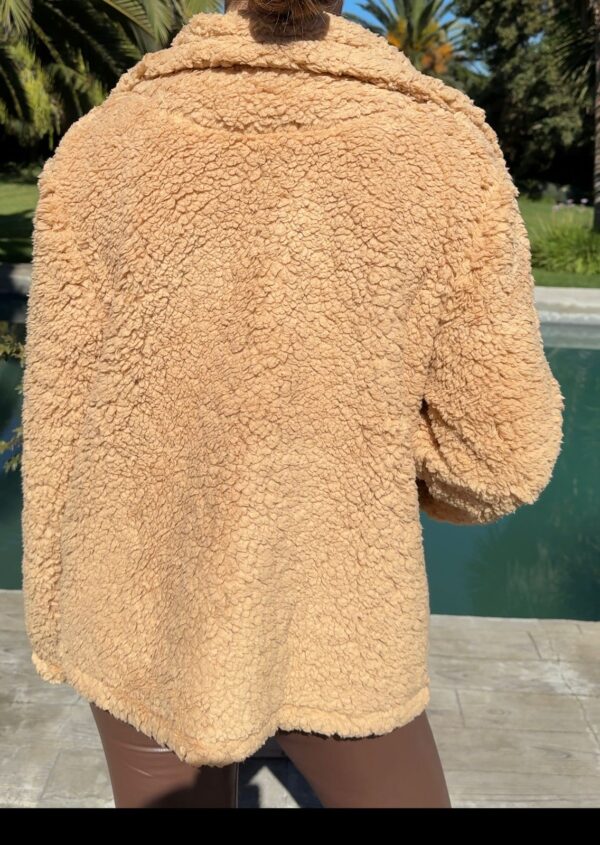 Abrigo teddy bolsillos - Imagen 9