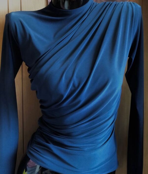 Polera lycra drapeada - Imagen 9