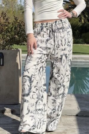 Pantalón estampado
